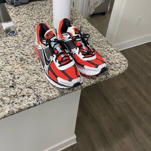 Nikes Red and White Sneakers